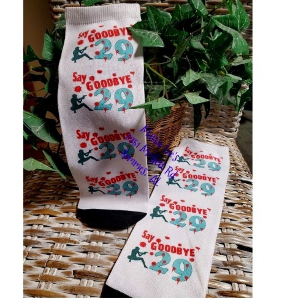 Say Good-Bye 29 Ankle Socks